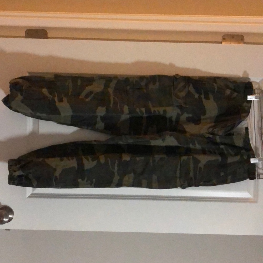 Fashion Nova “Cadet Kim Oversized Camo Pants”